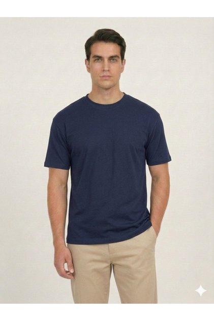 Comfortable Fit 95% Cotton 5% Lycra Premium Basic T-Shirt