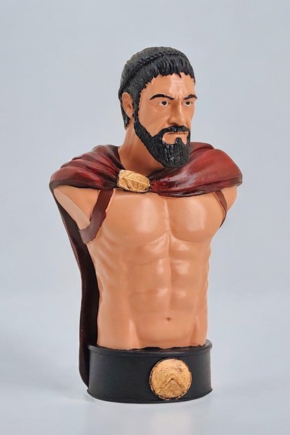 300 Spartalı Leonidas Büst Figür 12,5 Cm