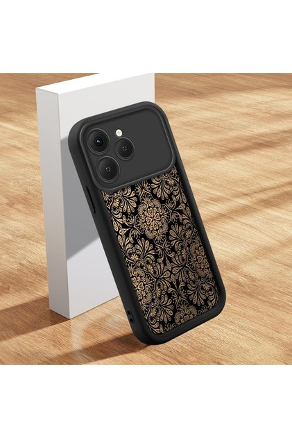 Tecno Spark 40 Compatible Case Slim Soft Silicone Phone Cover Iran Pattern