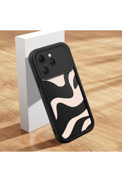 Tecno Spark 40 Compatible Case Slim Soft Silicone Phone Cover Wave Pattern