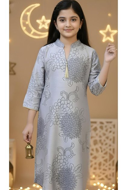 جلابيه رمضانيه بناتي باكمام طويله الام وبنتها بتصميم رمضاني