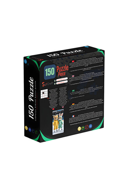 Soi Craft 150 Parça Puzzle Pistteki Sevimli Dostlar - Fiyatı