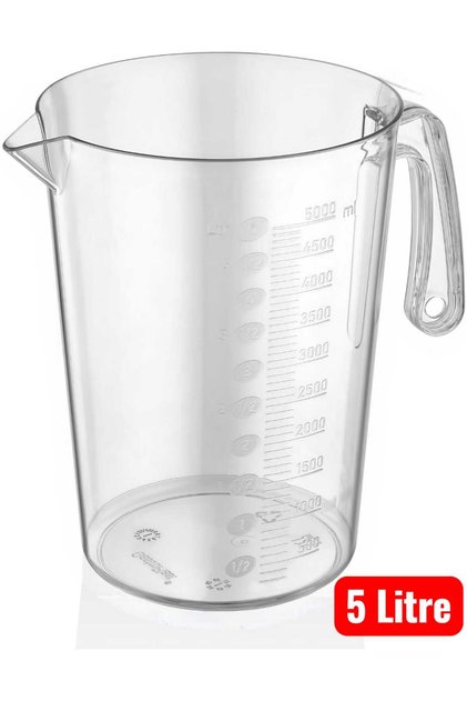 GASTROPLAST PP ÖLÇÜ KABI,KARAF,MAŞRAPA,BEHER ( 0.5 /1/2/3/5 LİTRE )