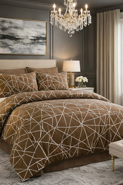 Daily Ranforce Cotton Lu Double Duvet Cover Set - 200X220 cm
