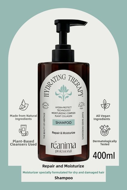 Hydrating Therapy Repairing and Moisturizing Hair Care Shampoo That Helps Weak Hair Gain Moisture