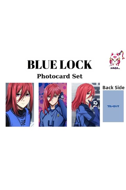 Blue Lock Anime Hyoma Chigiri Anime Photocard Set / Collection Card Set