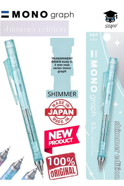 Transparent Body 0.5 mm New Series Tombow Mono Graph Shimmer Series