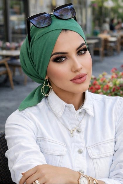 Bahar Yeşili Çapraz Bantlı Bone