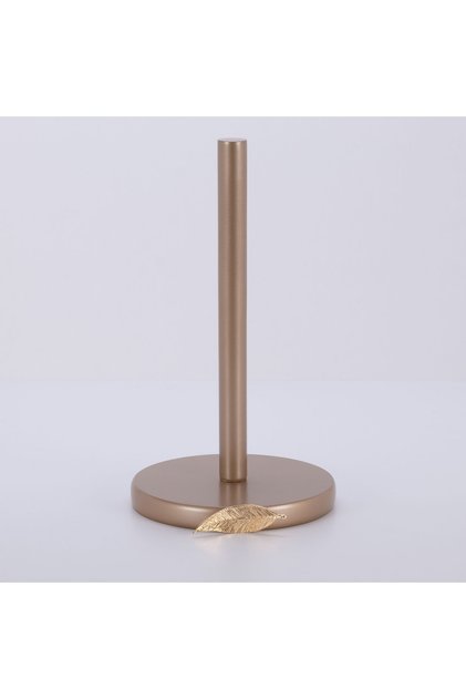 Leaf Paper Towel Holder Mink Gold