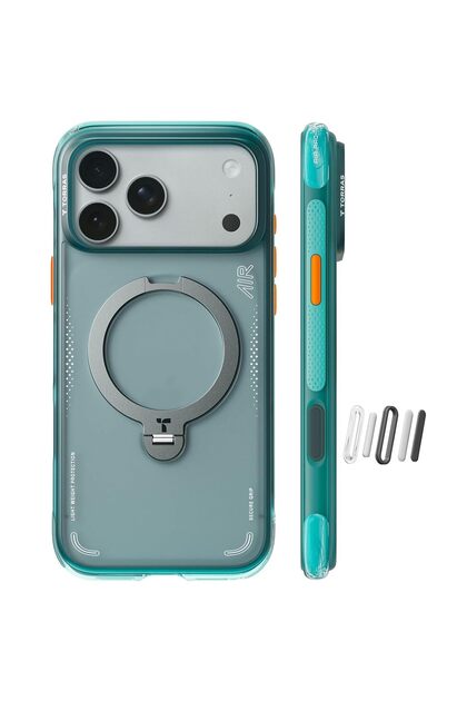 TORRAS iPhone 17 Pro Max Uyumlu MagSafe Uyumlu O Stand Spin Air
