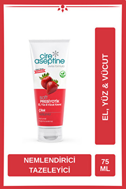 Cire Aseptine Soft Avokado Prebiyotik Nemlendirici Bakım Kremi 75