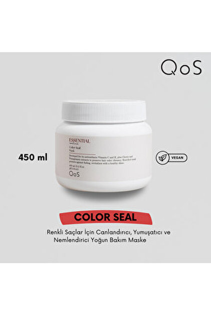 QOS Essential Routine Organic Nourishing Nemlendirici Maske 450ML