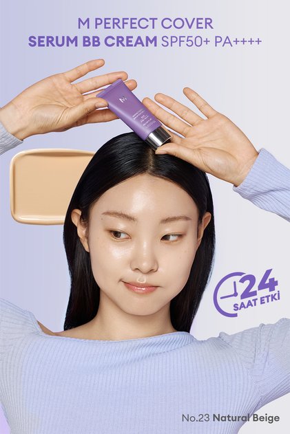 M Perfect Cover Serum Bb Cream - Ageing, Care and Bright Appearance Spf50+/Pa++++ No:23
