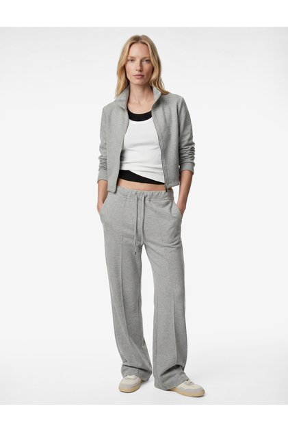 Modal Fabric Long Sleeve Cardigan with Mock Neck Zippers