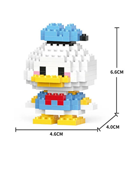 Bricks Brikcks Donald Duck Yapboz 3D Puzzle Yapı Oyuncak - Fiyatı