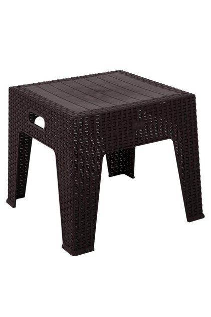 Elit Rattan Sehpa KAHVERENGİ
