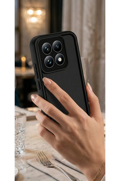 Camera Protected Soft Colorful Silicone Cover with Protruding Edges Compatible with Mi 15t