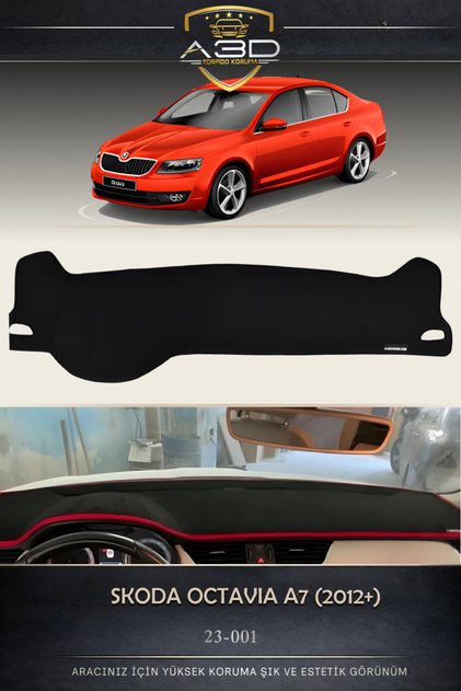 Skoda Octavia A7 2012 Dashboard Protection Cover Towel Cover Carpet Protector Front Accessory
