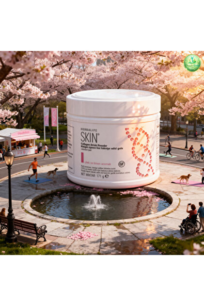 Herbalife SKIN Collagen Drink Kolajen Tozu Çilek Limon Aromalı 171