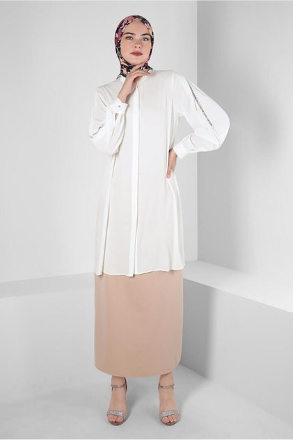 STONE STRIP TUNIC WITH ARMS 43524