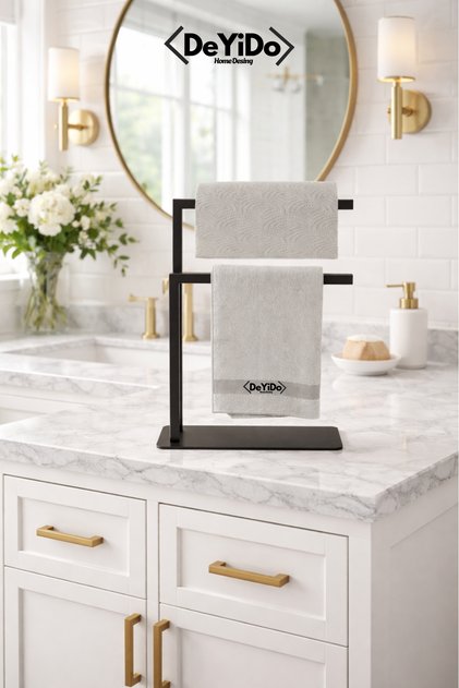 Havluluk Tezgah Set Üstü Kağıt El Havluluğu Ev Banyo Düzenleyici Paslanmaz Döküm Devrilmez Ev Dizayn