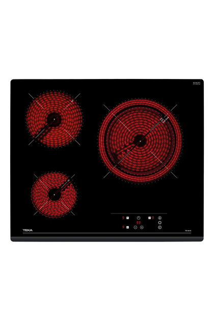 TZ 6317 SİYAH VİTROSERAMİK CAM 60 CM 3 GÖZLÜ ELEKTRİKLİ ANKASTRE OCAK