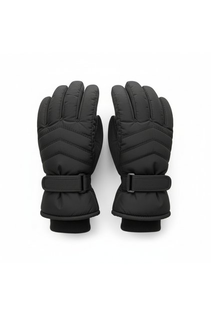 10-14 Years Old Youth Group Waterproof S Size Snow Ski and Cycling Gloves with Fleece Inside