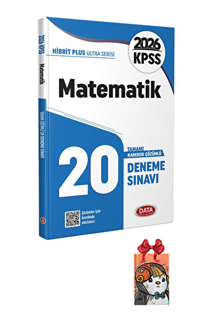 Data Yayınları 2026 KPSS Ultra Serisi Matematik 20 Deneme Sınavı