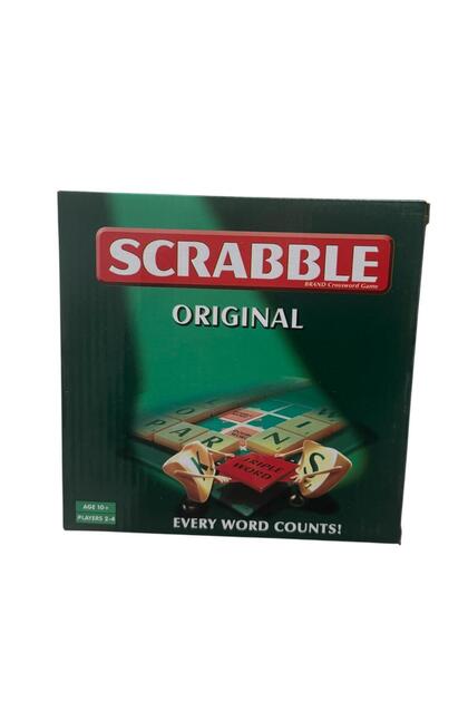 Joc Interactiv de societate Scrabble Original – Joc de cuvinte pentru 2–4 jucători, 10+ ani