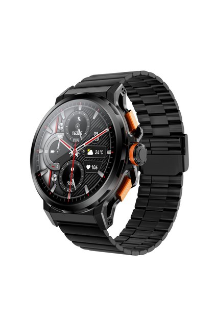 Kalobee SK43 Sports Watch Series Amoled Ekran 3 Kordonlu Akıllı Saat– iPhone & Android Uyumlu,48 mm
