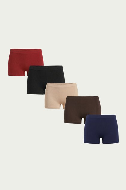 5 Colors Premium Second Skin Feel Boyshort