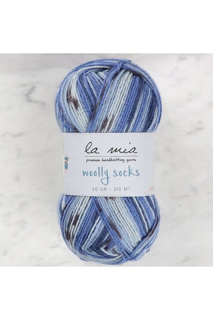 La Mia Woolly Socks Ebruli Sock Yarn - L10