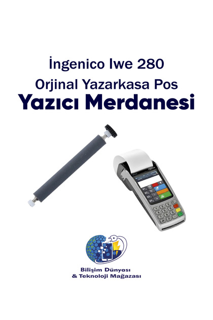 Iwe 280 Yazarkasa Pos Orjinal Yazıcı Merdanesi