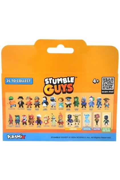 Set 3 mini figurine Stumble Guys 3D, S3