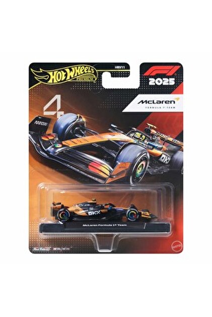HOT WHEELS Premium 2025 Formula 1 McLaren (#81) HRV11 - JKD81