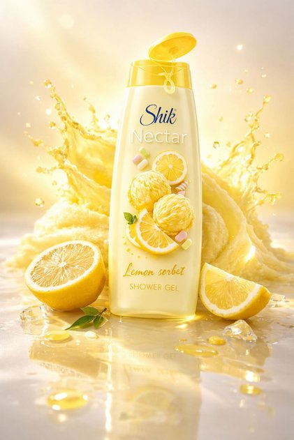 Gel de duș Nectar cu lămâie și sorbet 400 ml