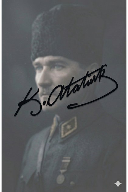 Ataturk Signature Auto Sticker Car Window Lettering Motorcycle Helmet Foil Mustafa Kemal Atatürk Signature 20 cm