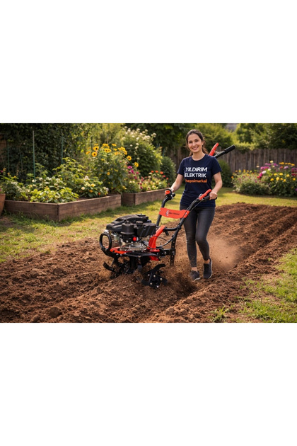 Omax HOBBY BENZİNLİ ÇAPA MAKİNASI tekerlekli 1+0 şanzımanlı RV170