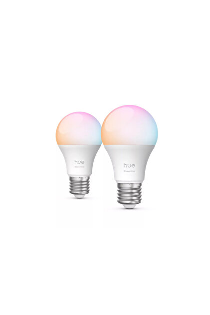Philips Hue Essential 8W E27 806 Lumen Renkli Akıllı Ampul A60 (2