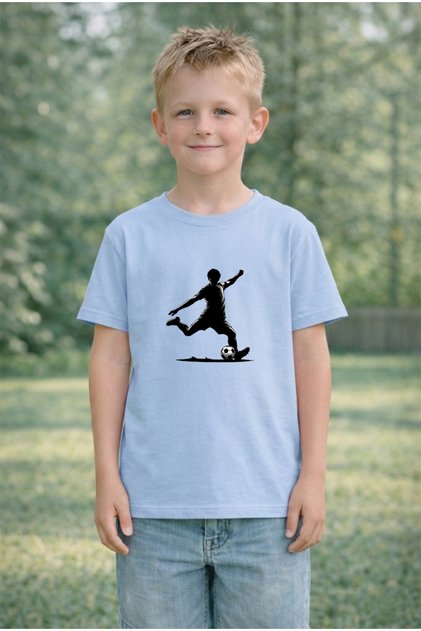 Boy's T-Shirt Shoot at the Castle Printed Kids' T-Shirt 100% Cotton – Summer Kids' T-Shirt
