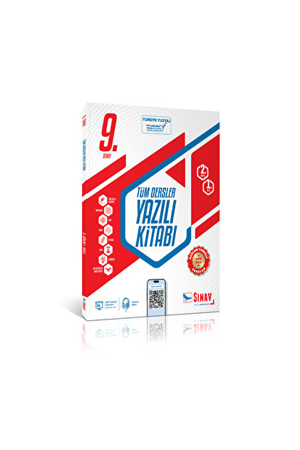 Sınav Yayınları 9. Sınıf Tüm Dersler 2. Dönem 1. Yazılı Kitabı