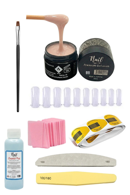 Nail Master Protez Tırnak Uv Jel Seti 905 nude - Fiyatı, Yorumları