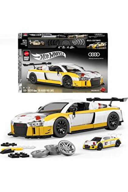Brick Shop Mattel Hot Wheels '15 Audi R8 LMS yapı oyuncağı seti