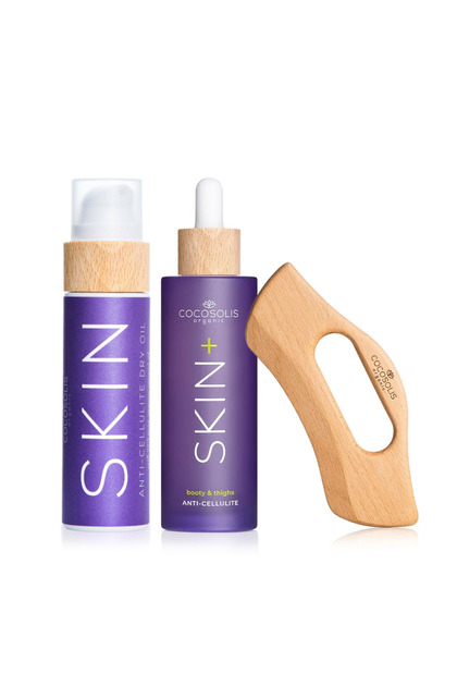 ULEI ANTICELULICIT CU PIELE 200ML + SER ANTICELULITĂ + GUA SHA CORP