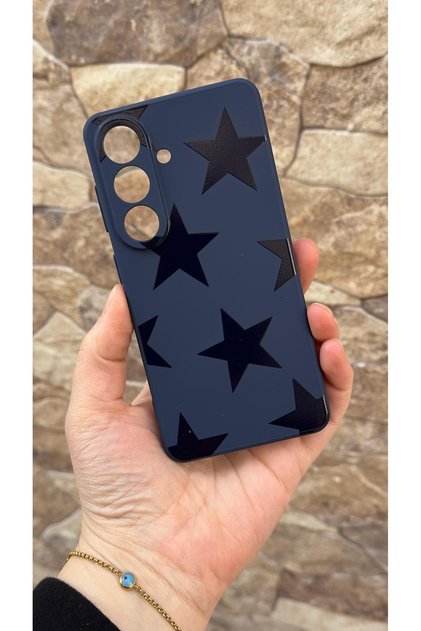 Samsung Galaxy S26 Compatible Star Silicone Shock-Absorbing Classic Protected Rubber Case