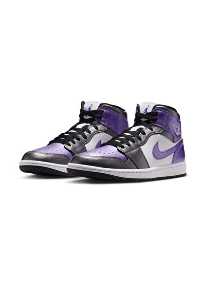Nike Air Jordan 1 Mid SE 'Metallic Purple' Unisex Ayakkabısı
