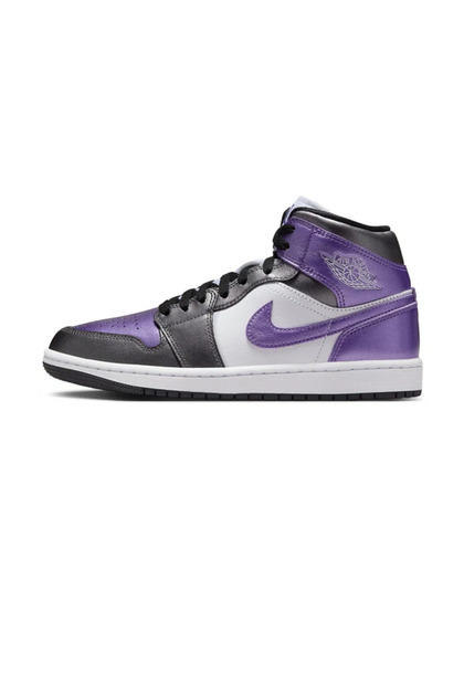 Nike Air Jordan 1 Mid SE 'Metallic Purple' Unisex Ayakkabısı