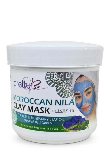 Moroccan Nila Clay Mask, Tea free & Rosemary Leaf Oil, Tighten and Brighten the Skin 600ml