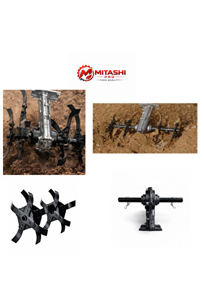Mitashi Pro 52cc 2 Zamanlı Benzinli Bahçe Çapa Makinesi Toprak