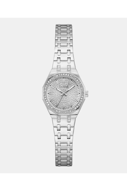 Ladies Silver Tone Analog Watch